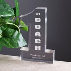 Personalized Number One Coach Personalized Keepsake